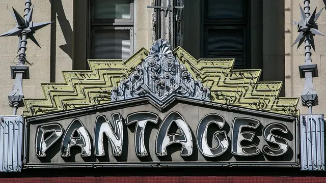Hollywood Pantages Theatre marquee — one of Hollywood's most iconic and historic live performance venues