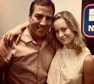 Leo Quinones with Brie Larson — Oscar Winner — Captain Marvel, Room