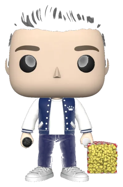 Leo Quinones as a Funko Pop figure — host of Film Freak Tours Hollywood