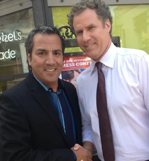Leo Quinones with Will Ferrell — Actor — Elf, Step Brothers